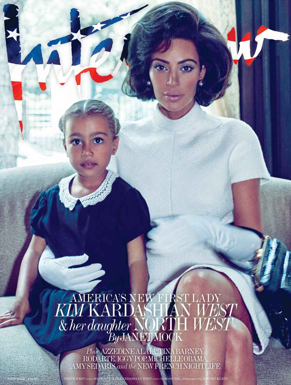 Kim Kardashian and North West