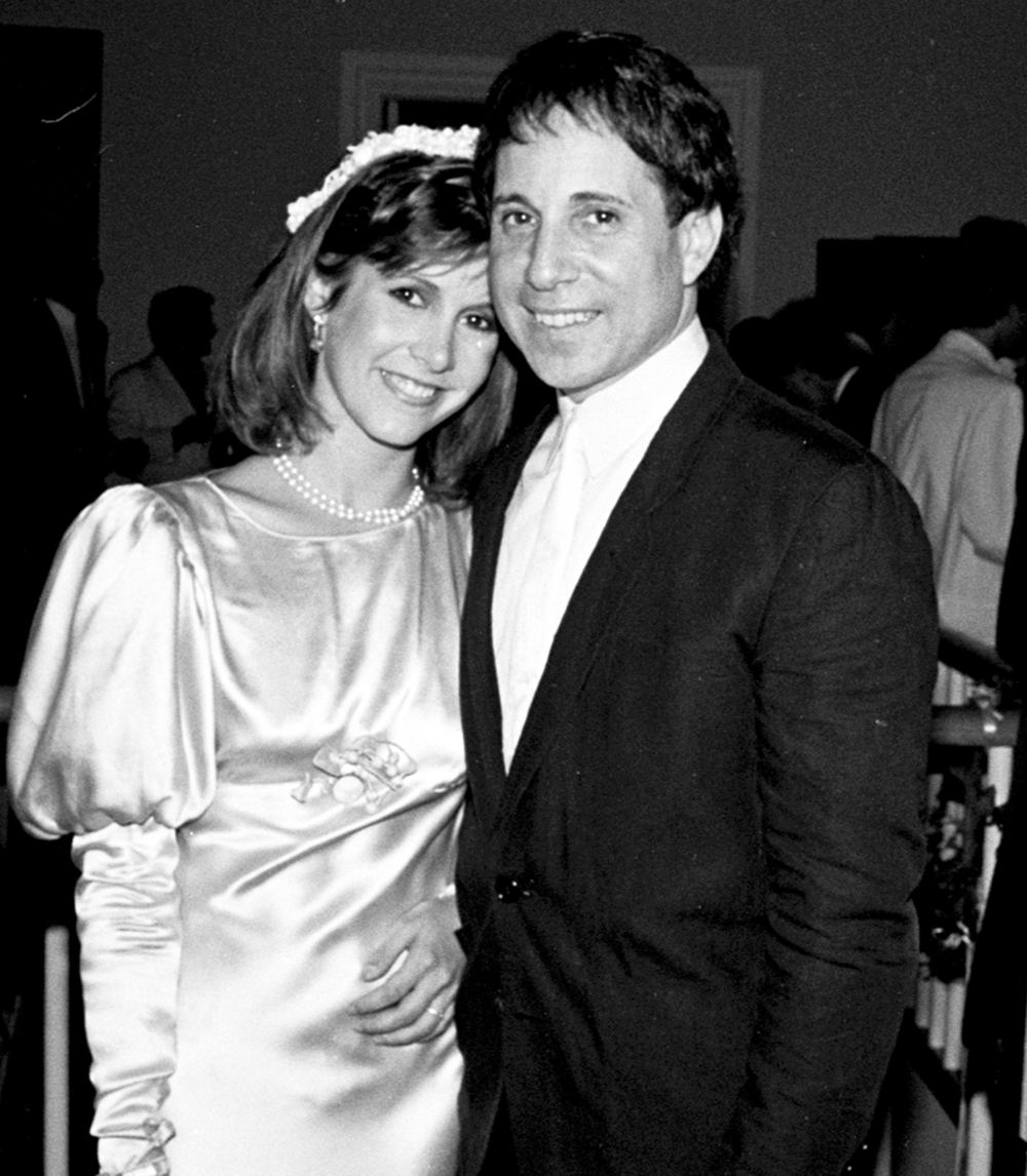 Carrie Fisher and Paul Simon