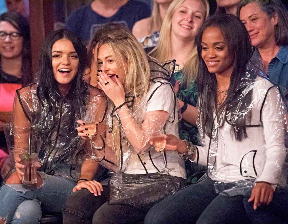 Corinne Olympios and Rachel Lindsay