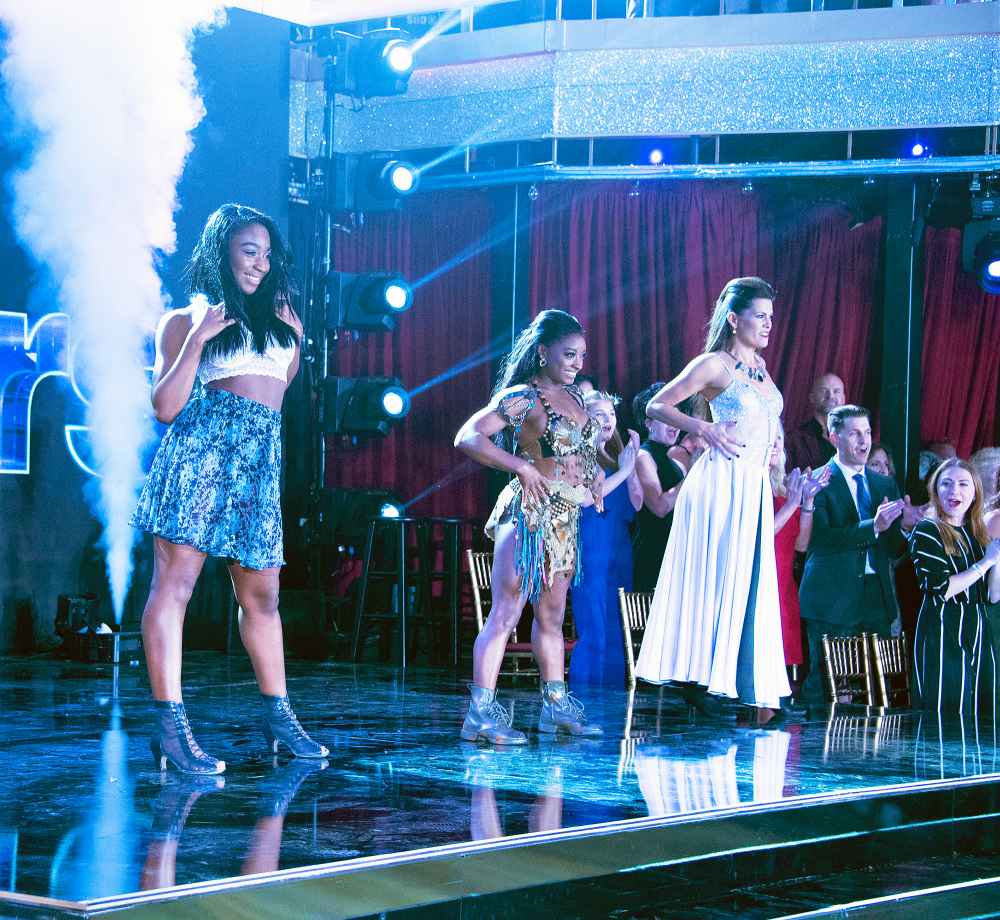 Normani Kordei and Simone Biles Dancing With The Stars