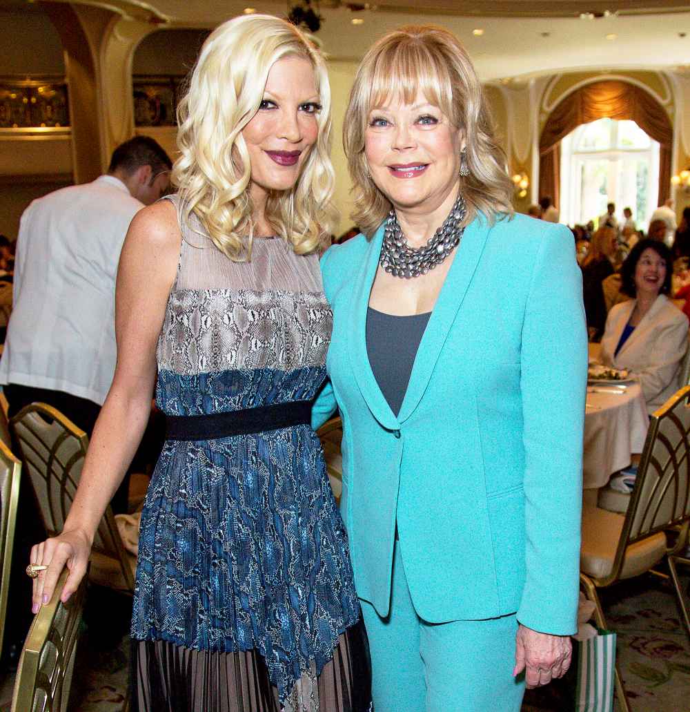 Tori Spelling and Candy Spelling