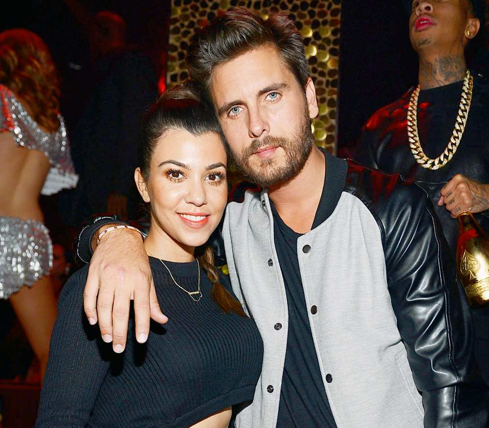 Kourtney Kardashian and Scott Disick