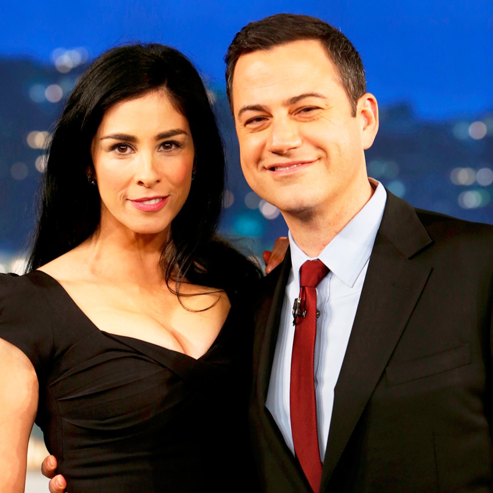 Sarah Silverman and Jimmy Kimmel