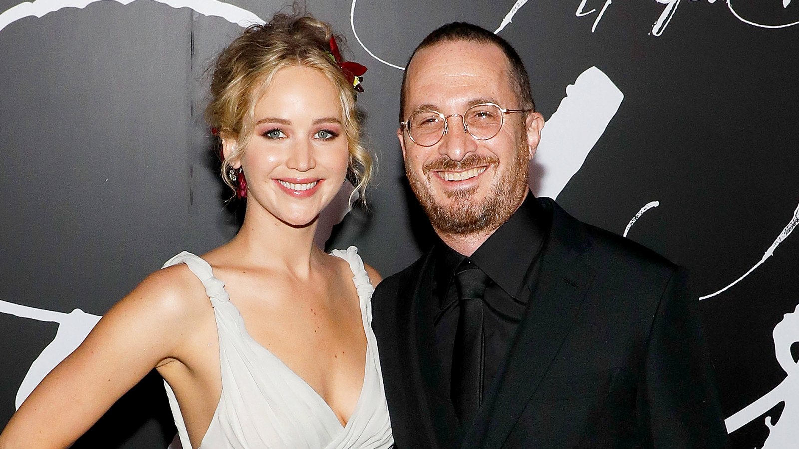 Jennifer Lawrence and Darren Aronofsky attend the premiere of "mother!" at Radio City Music Hall on September 13, 2017 in New York City.