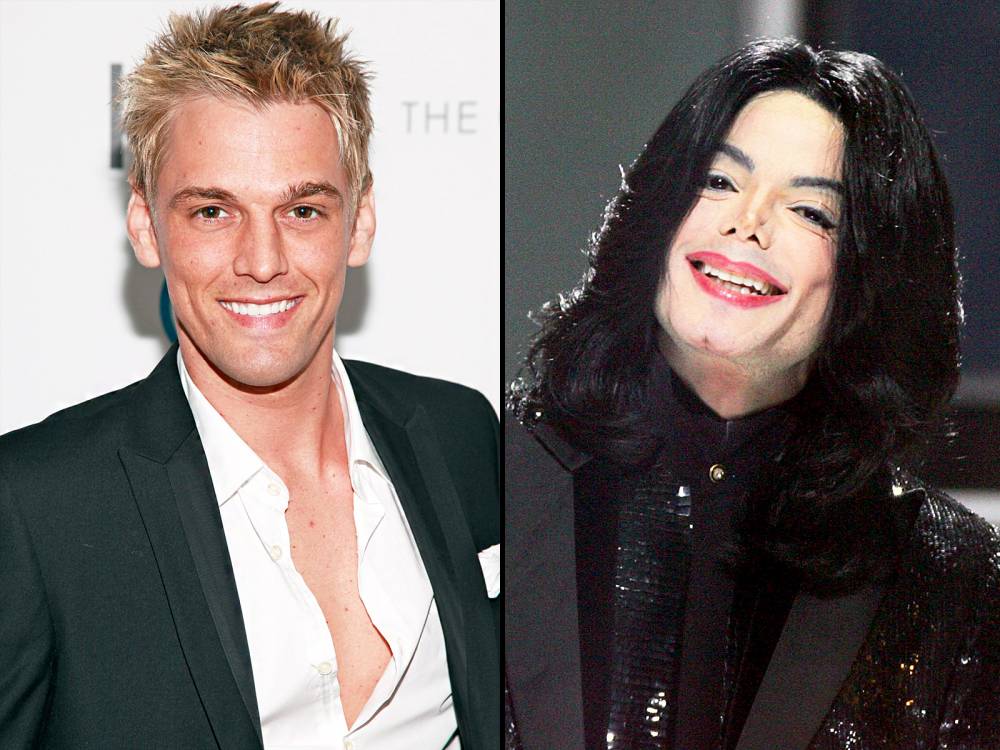 Aaron Carter and Michael Jackson