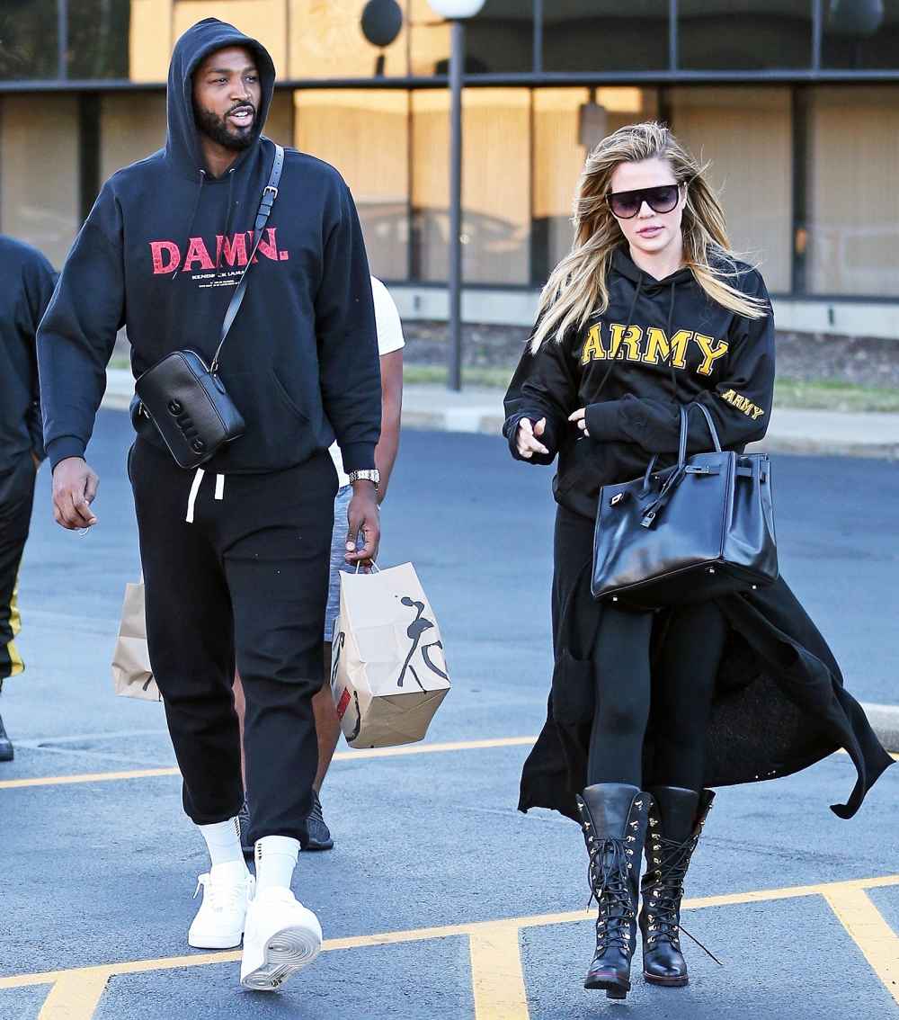 Tristan Thompson and Khloe Kardashian