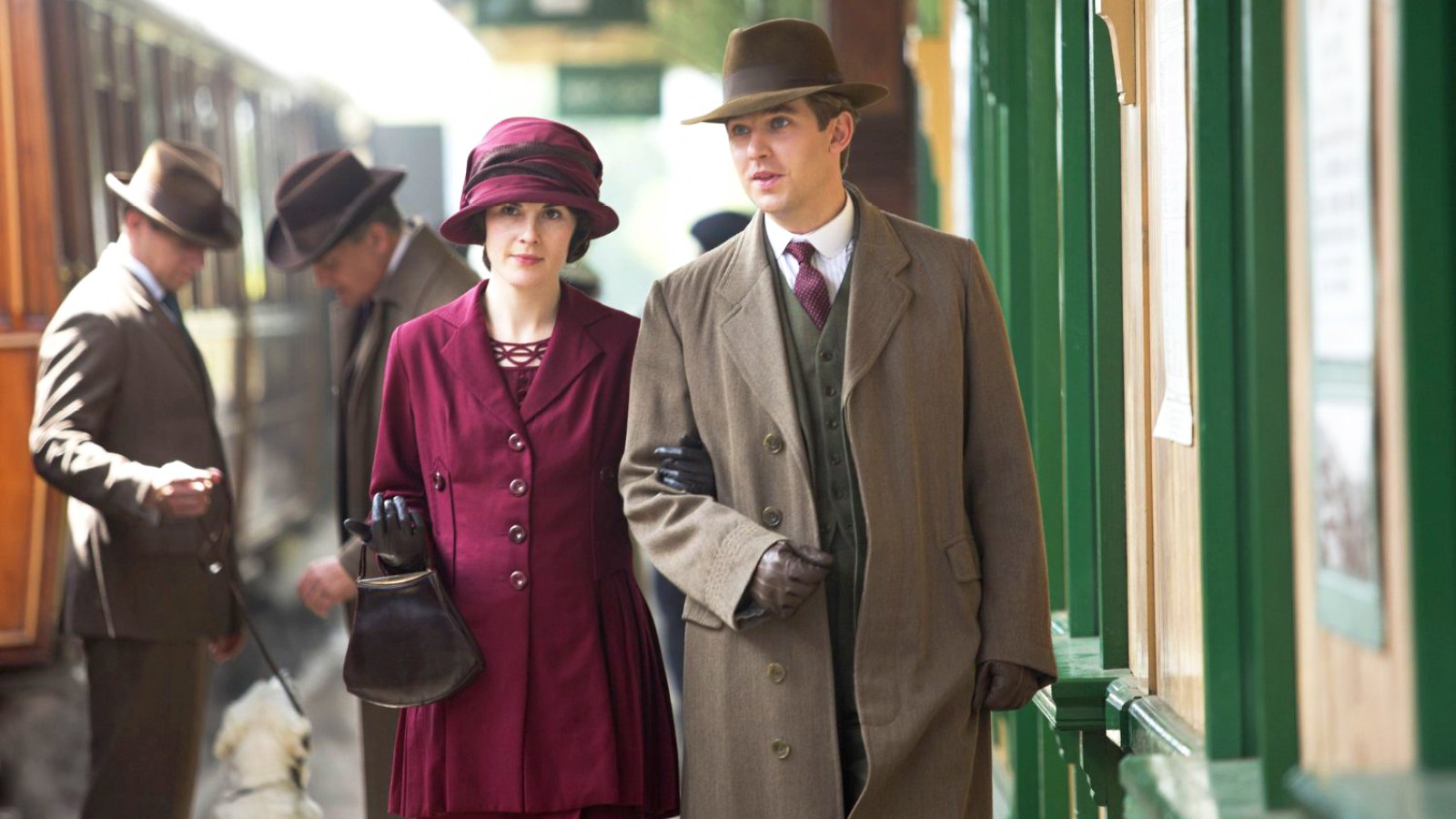 Michelle Dockery and Dan Stevens in ‘Downton Abbey‘