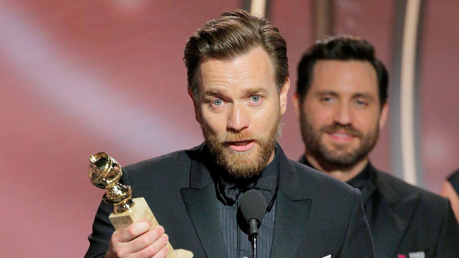 Ewan McGregor accepts the award for Best Performance by an Actor in a Limited Series or Motion Picture Made for Television for “Fargo” during the 75th Annual Golden Globe Awards at The Beverly Hilton Hotel on January 7, 2018 in Beverly Hills, California.