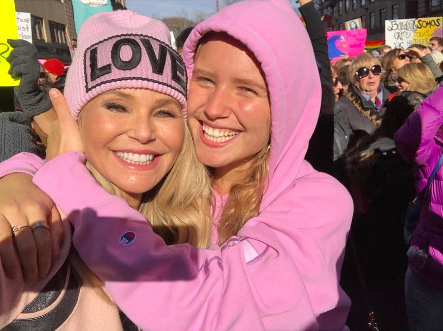 Christie Brinkley, Women's March 2018