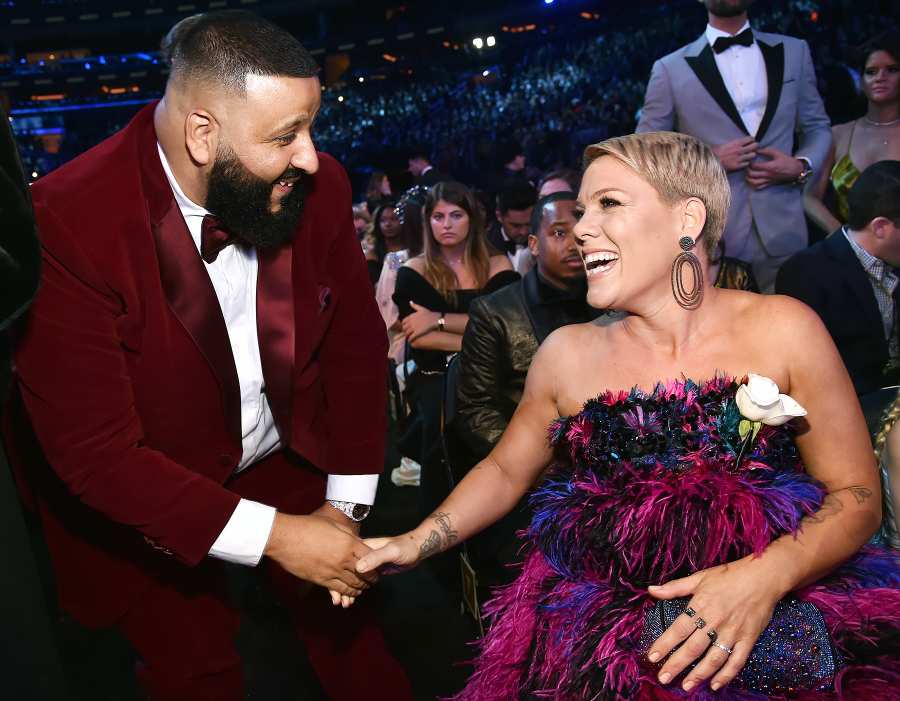DJ Khaled Pink Grammys 2018