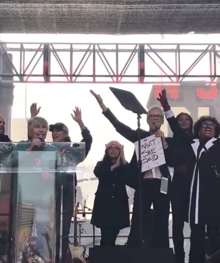 Jamie Lee Curtis, Women's March 2018