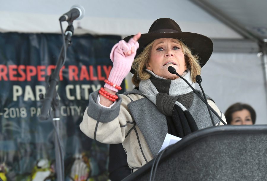 Jane Fonda, Women's March 2018