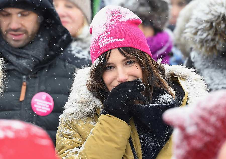 Kathryn Hahn, Women's March 2018