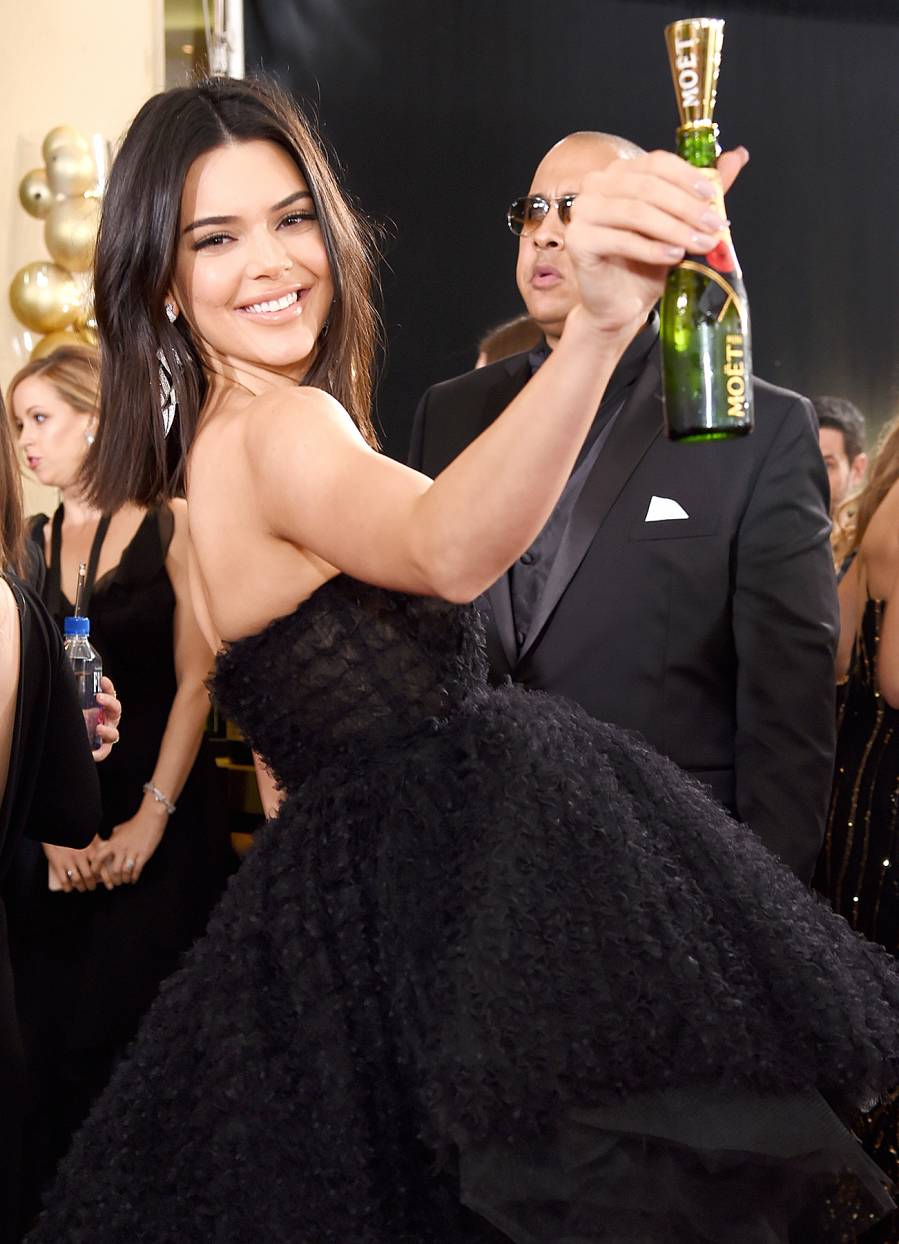 Kendall Jenner Golden Globes 2018