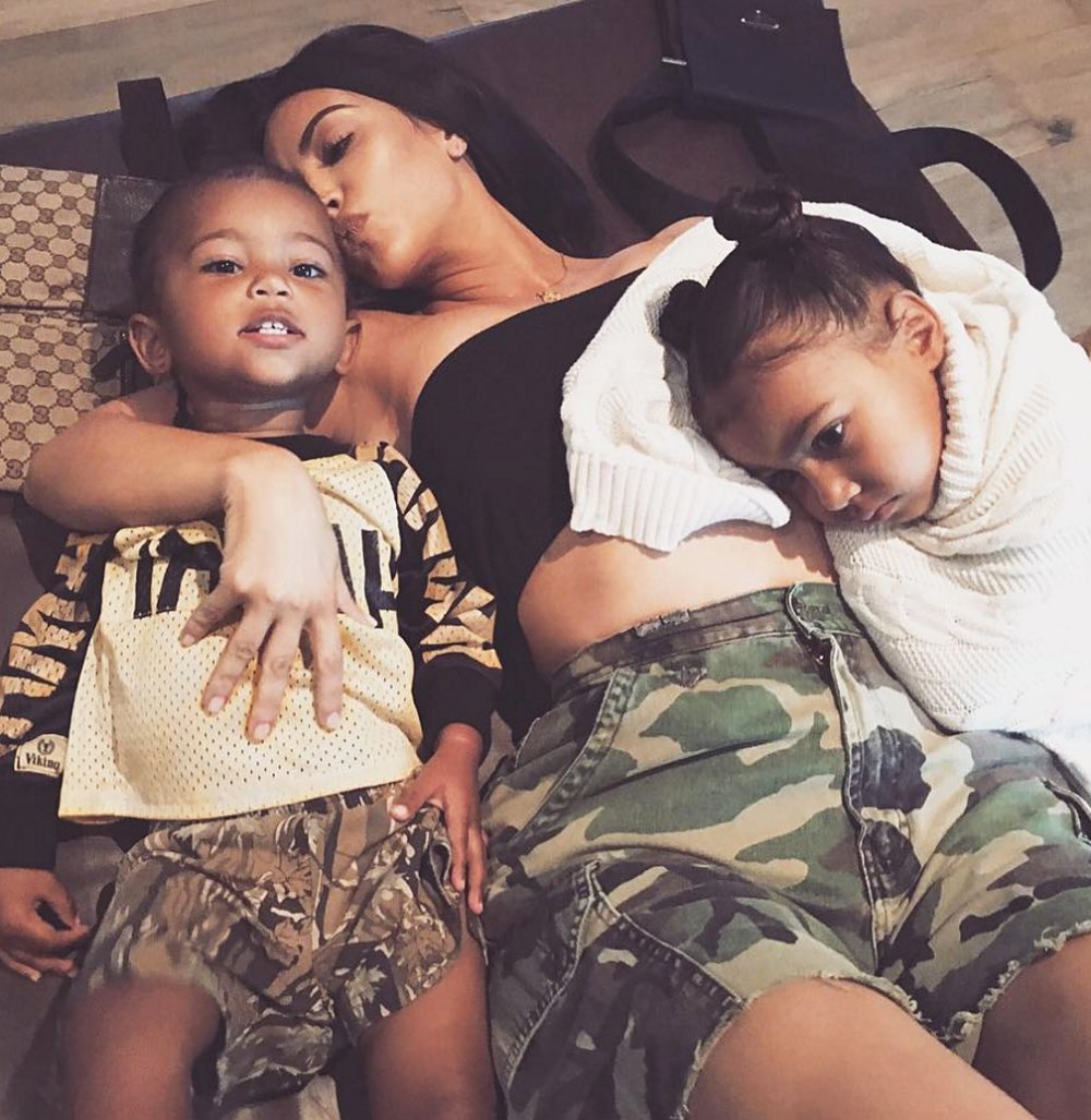 Saint West, Kim Kardashian North West