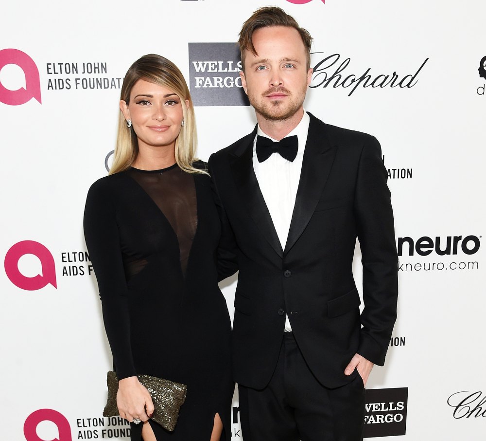 Aaron Paul Lauren Parsekian Welcome Baby Girl