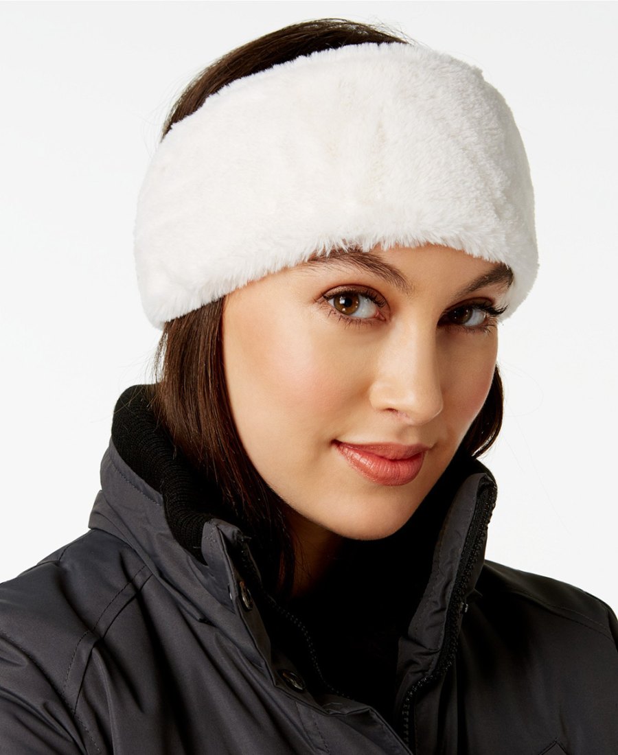 Calvin-Klein-Faux-Fur-Headband-