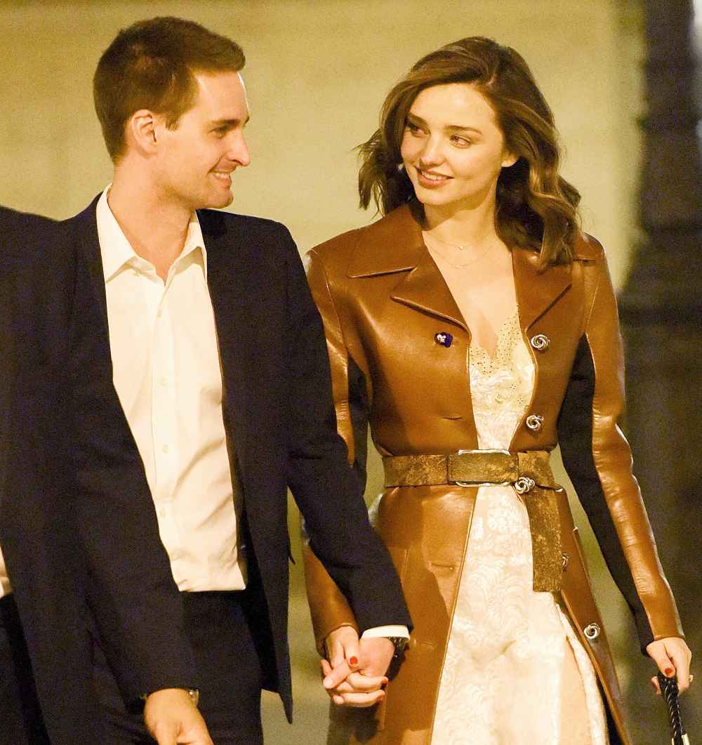 Evan Spiegel Miranda Kerr