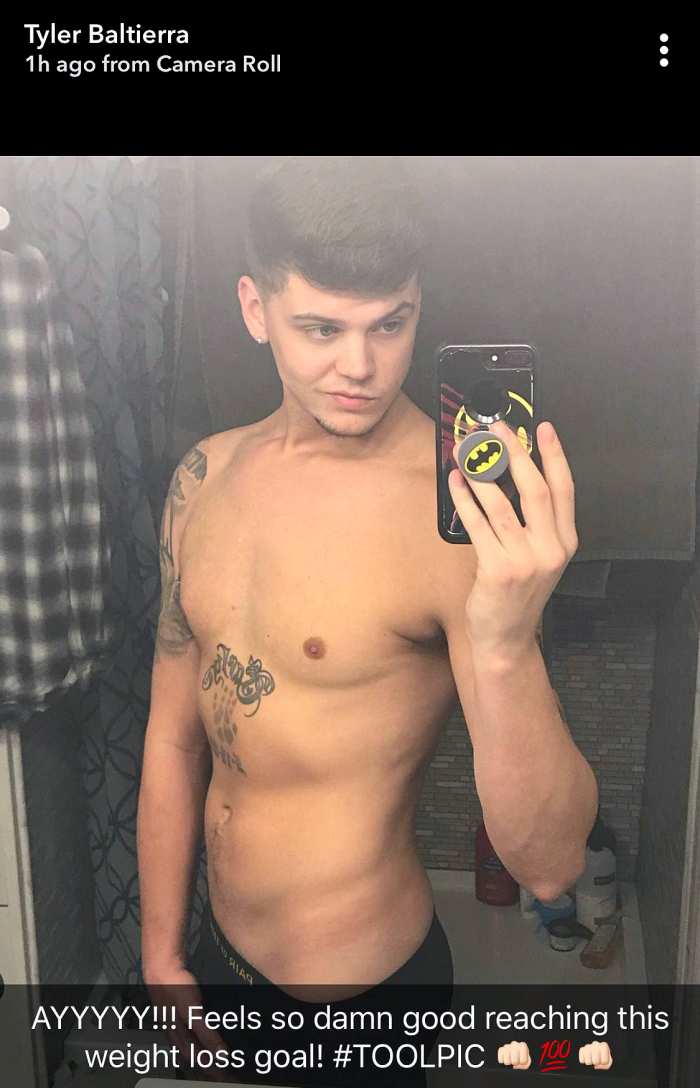 Tyler Baltierra, Weight Loss, Snapchat