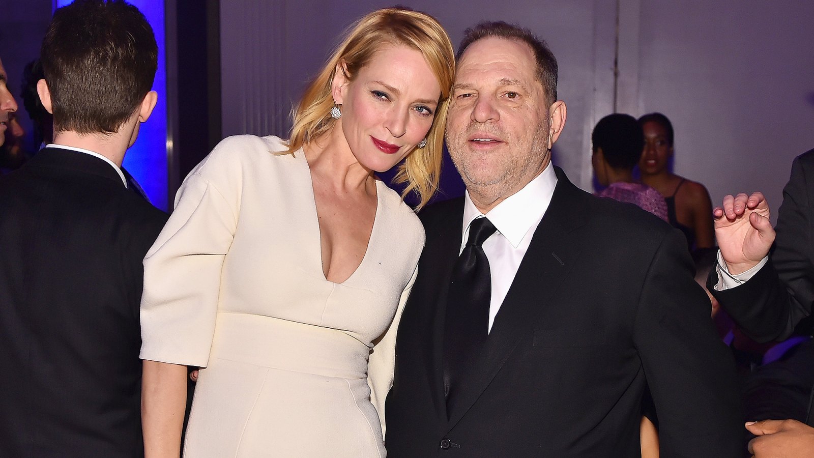 Uma Thurman, Harvey Weinstein