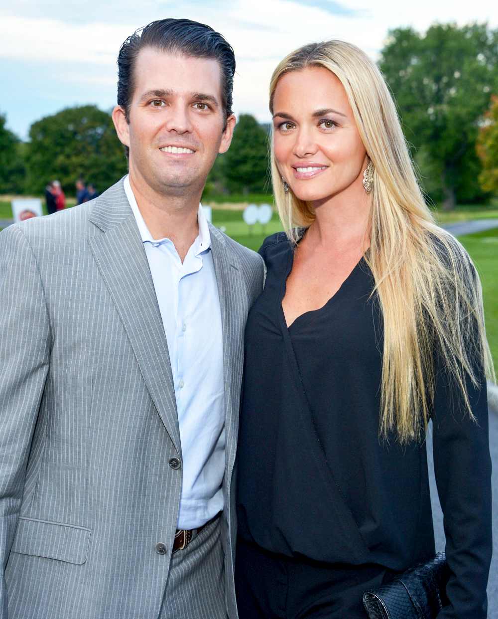 Donald Trump Jr. and Vanessa Trump attend the 9th Annual Eric Trump Foundation Golf Invitational Auction & Dinner at Trump National Golf Club Westchester in Briarcliff Manor, New York.