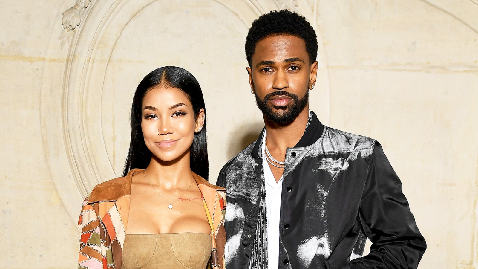 Jhene Aiko and Big Sean attend the Christian Dior Haute Couture Spring Summer 2018 show as part of Paris Fashion Week in Paris, France.