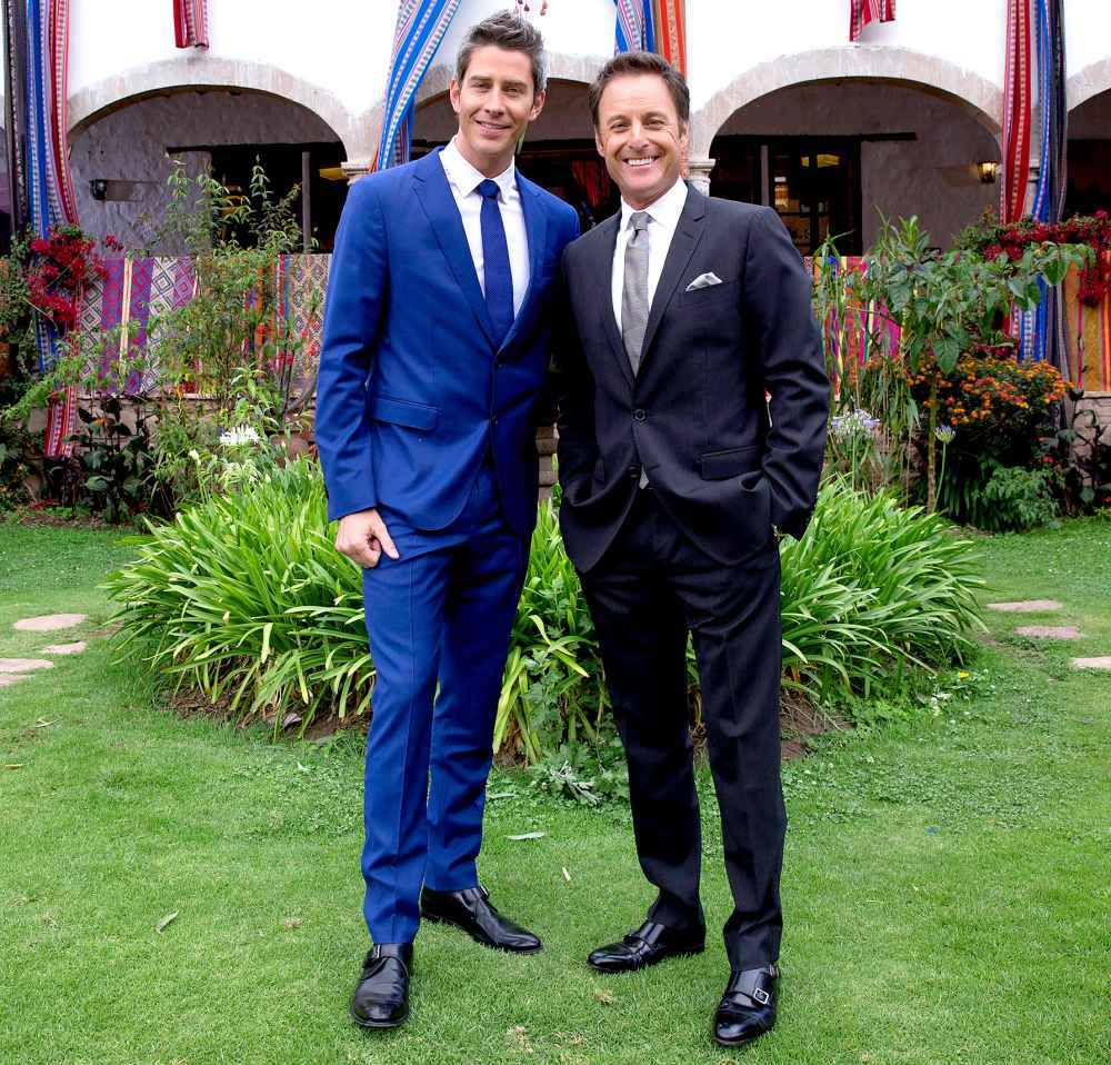 Arie Luyendyk Jr. and Chris Harrison