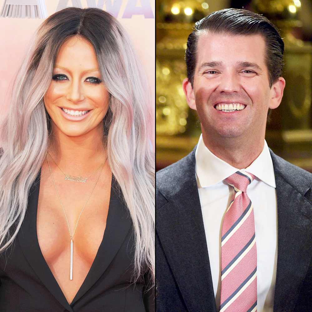 Aubrey O’Day and Donald Trump Jr.