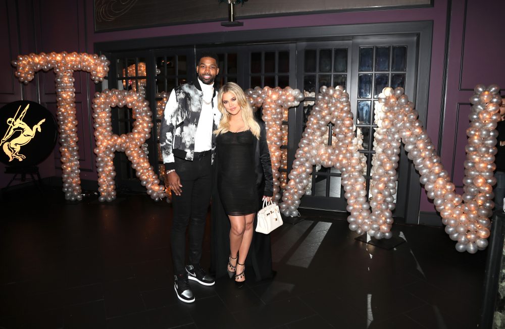 Tristan Thompson and Khloe Kardashian