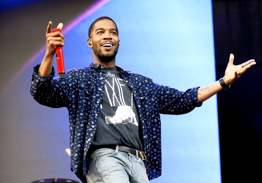 Kid Cudi performs during Lollapalooza 2015 at Grant Park in Chicago, Illinois.