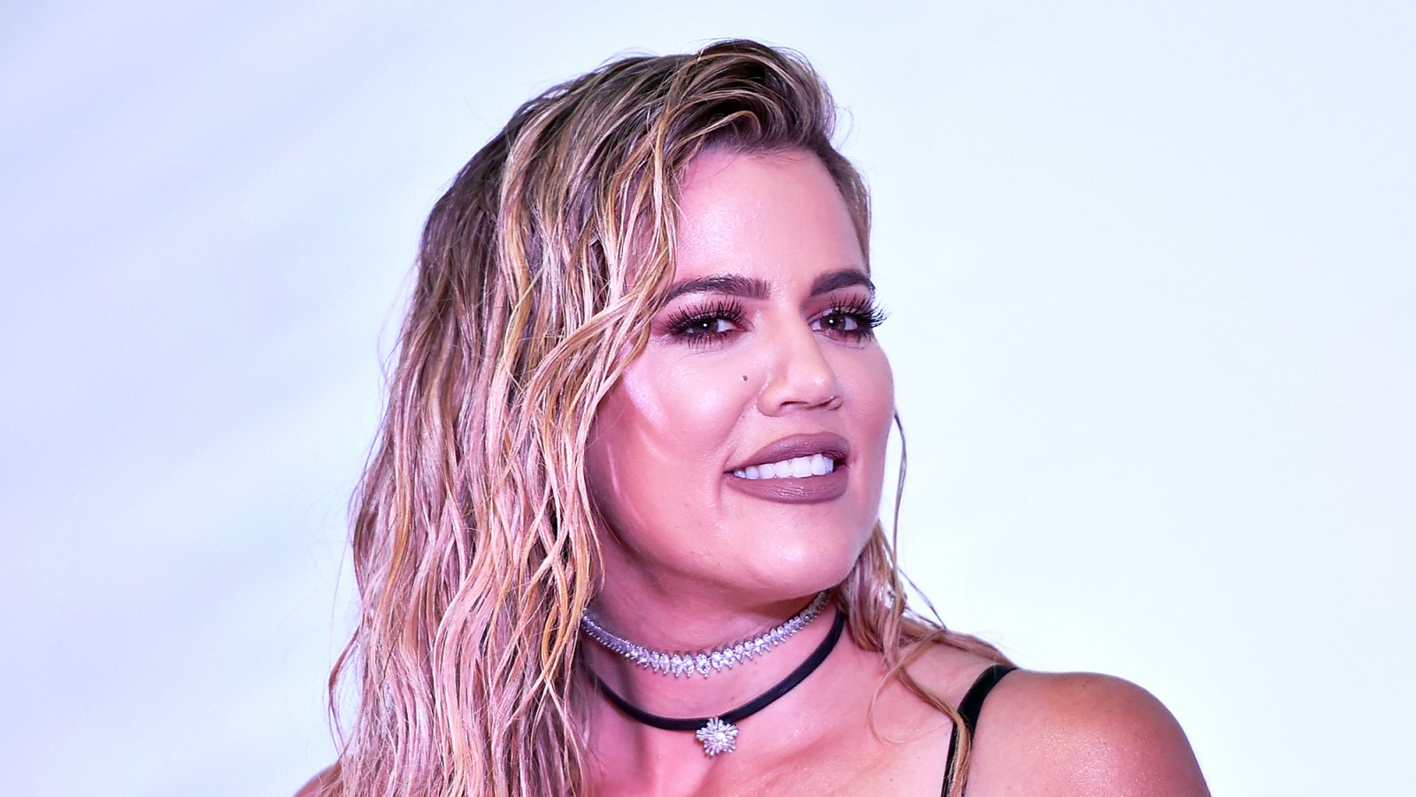 Khloe Kardashian speaks onstage at the 2016 Good American Launch event at the Grove in Los Angeles, California.