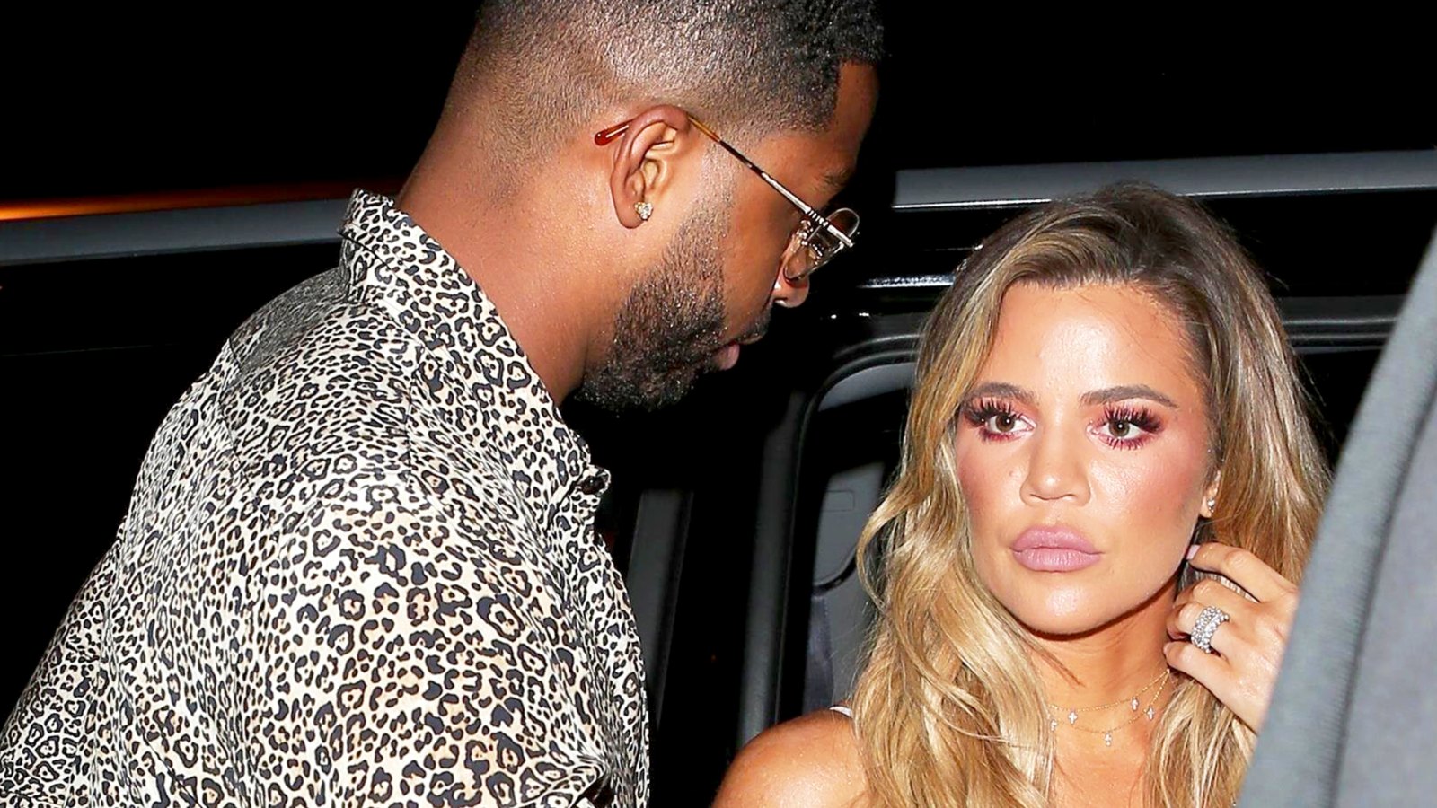 Khloe Kardashian and Tristan Thompson step out to Blind Dragon on June 25, 2017.