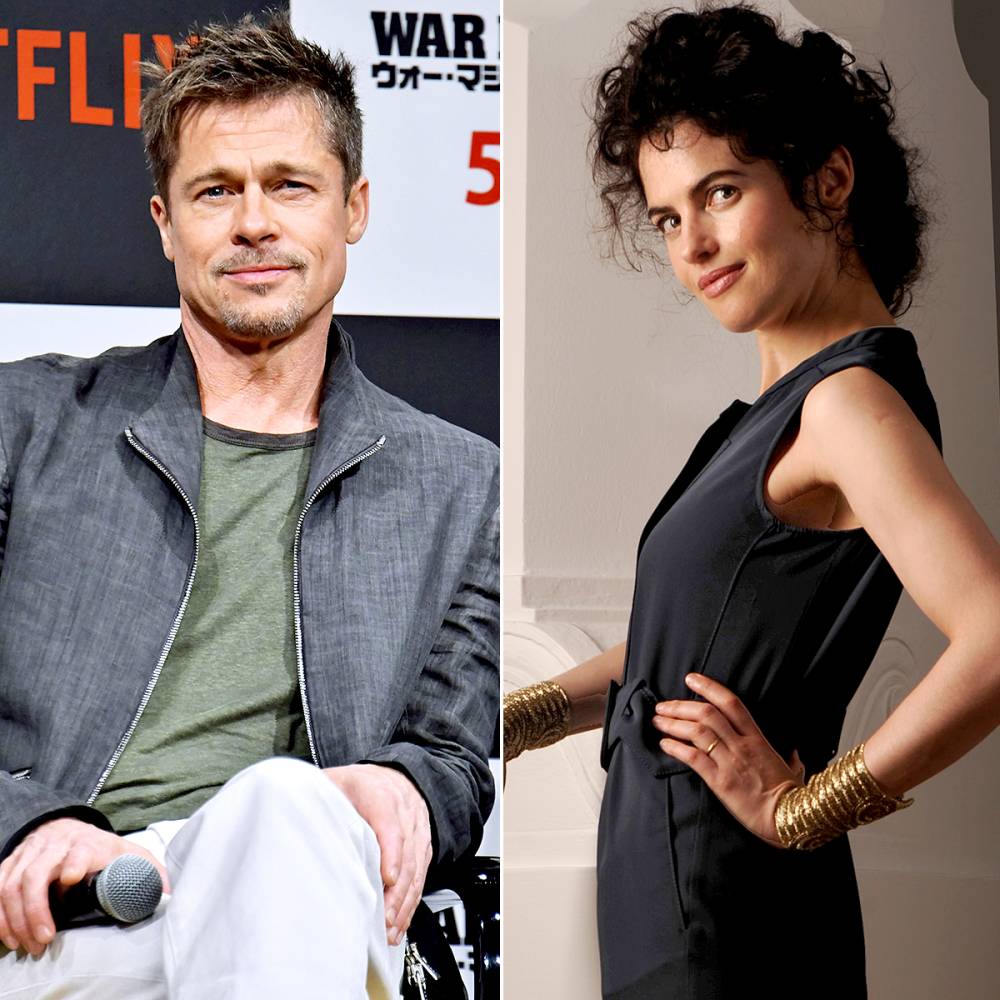 Brad Pitt and Neri Oxman