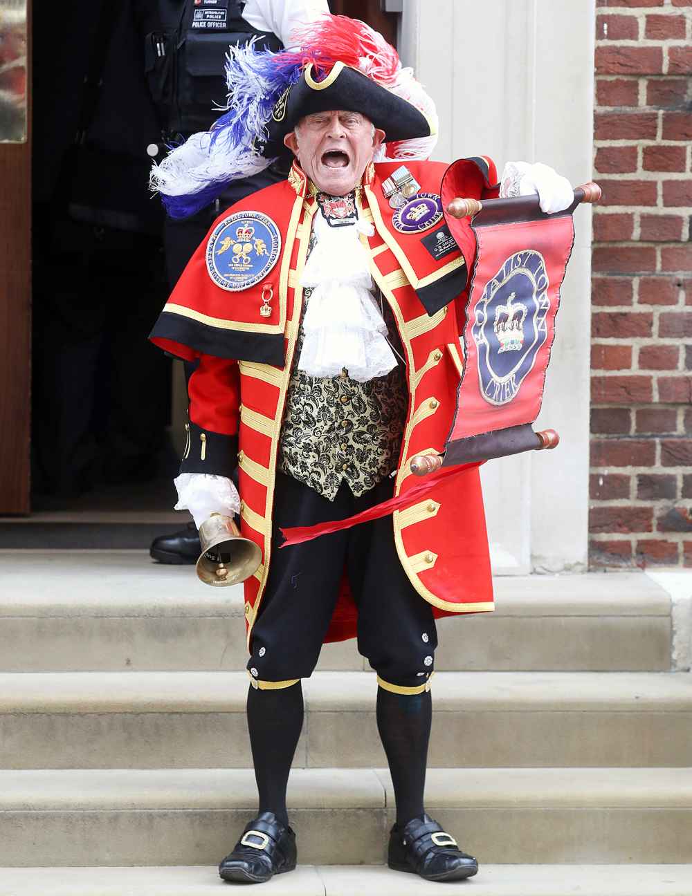 Town Crier Royal Baby Announcement