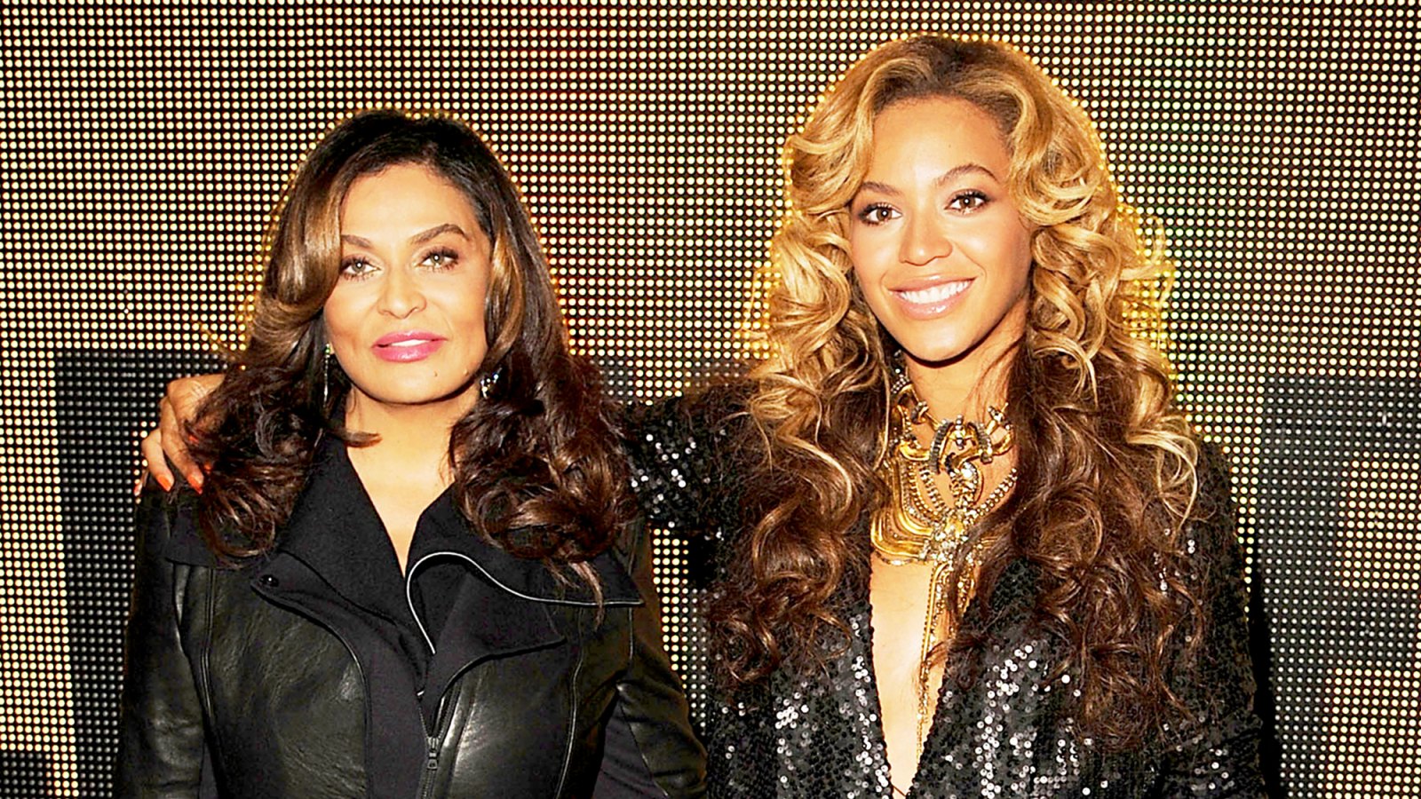 Tina Lawson and Beyonce attend the 2011 Launch Of House Of Dereon By Beyonce And Tina Knowles at Selfridges in London, England.