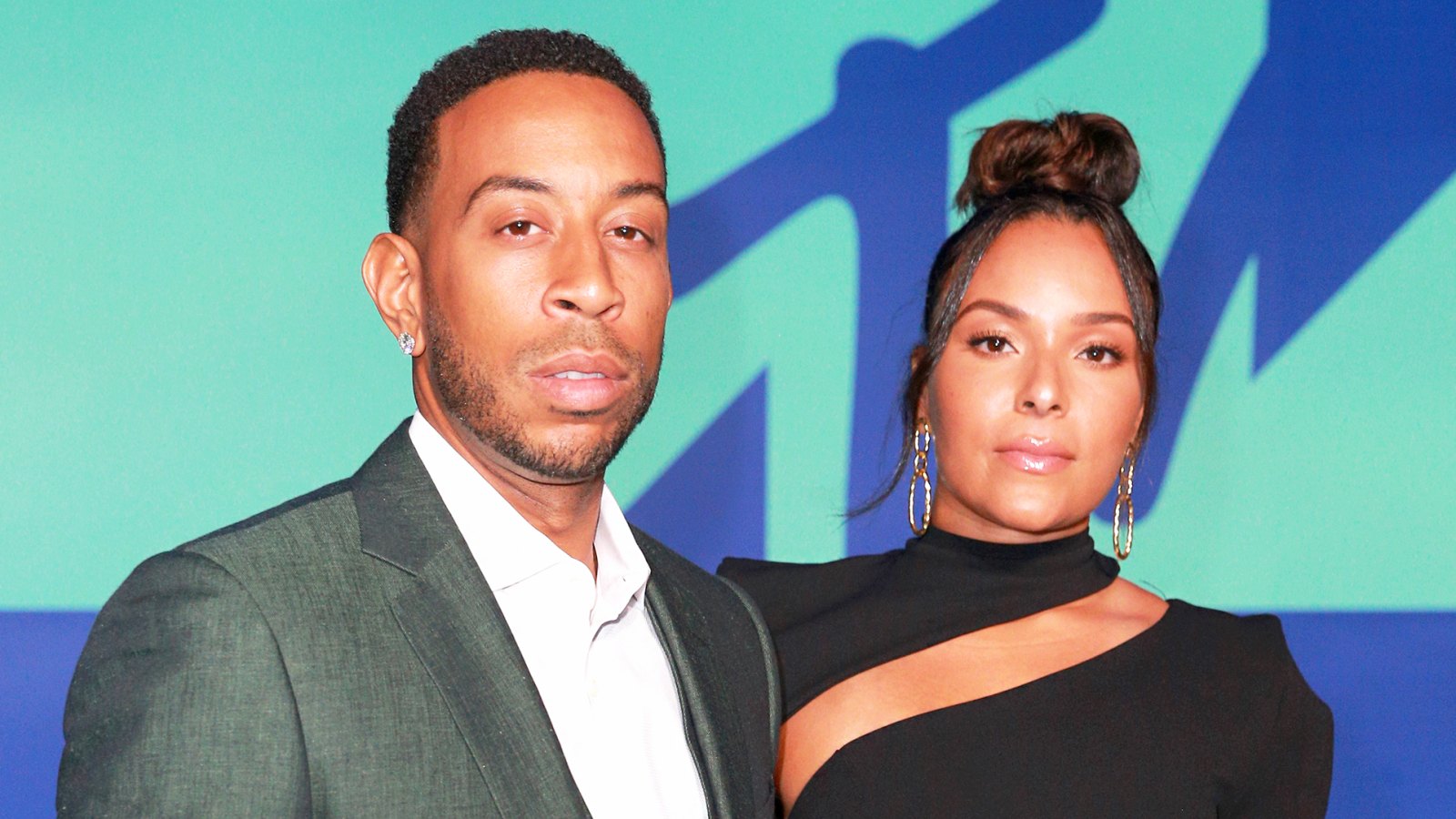 Ludacris and Eudoxie Mbouguiengue attend the 2017 MTV Video Music Awards at The Forum in Inglewood, California.