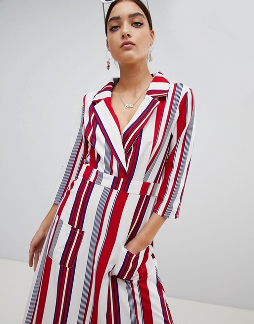 Asos Stripe Shirtdress