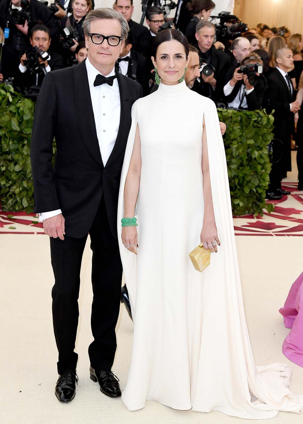 Colin Firth Livia Giuggioli Met Gala 2018