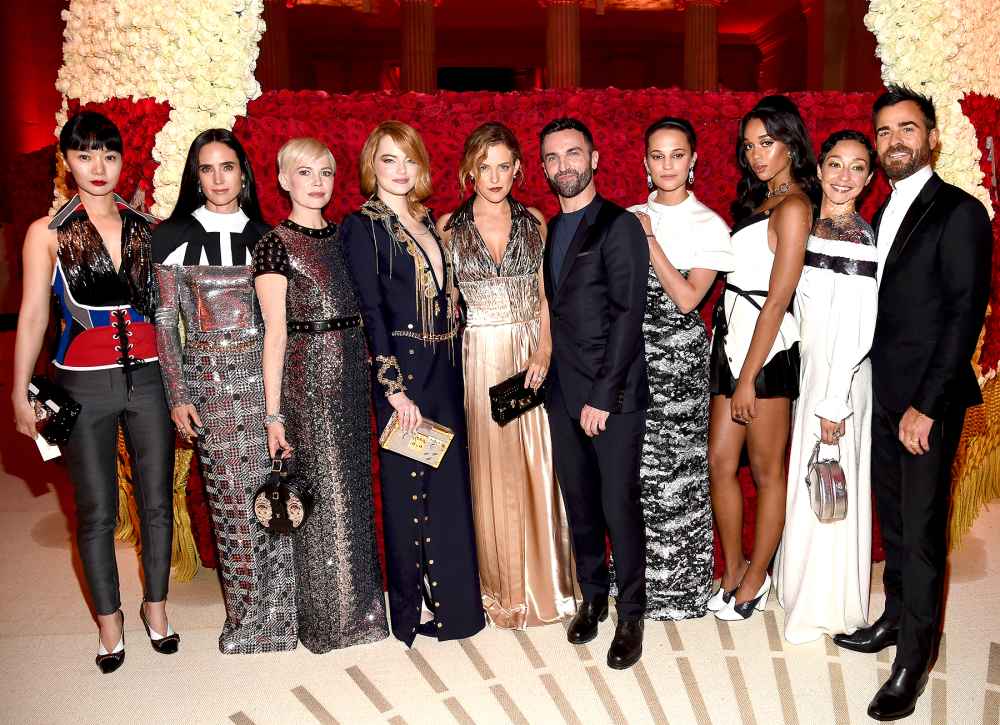 Doona-Bae,-Jennifer-Connelly,-Michelle-Williams,-Emma-Stone,-Riley-Keough,-Nicolas-Ghesquiere,-Alicia-Vikander,-Laura-Harrier,-Ruth-Negga-and-Justin-Theroux