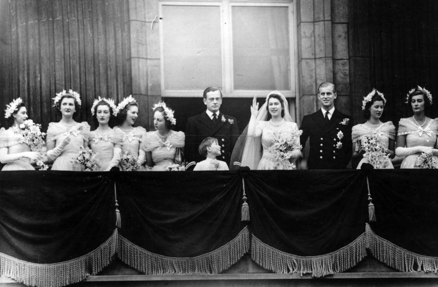 Princess Elizabeth and the Duke of Edinburgh