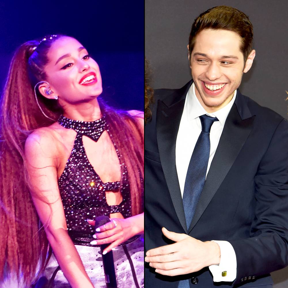 Ariana Grande and Pete Davidson