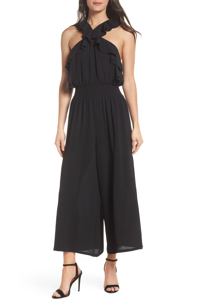 Clover & Sloane Ruffle Jumpsuit