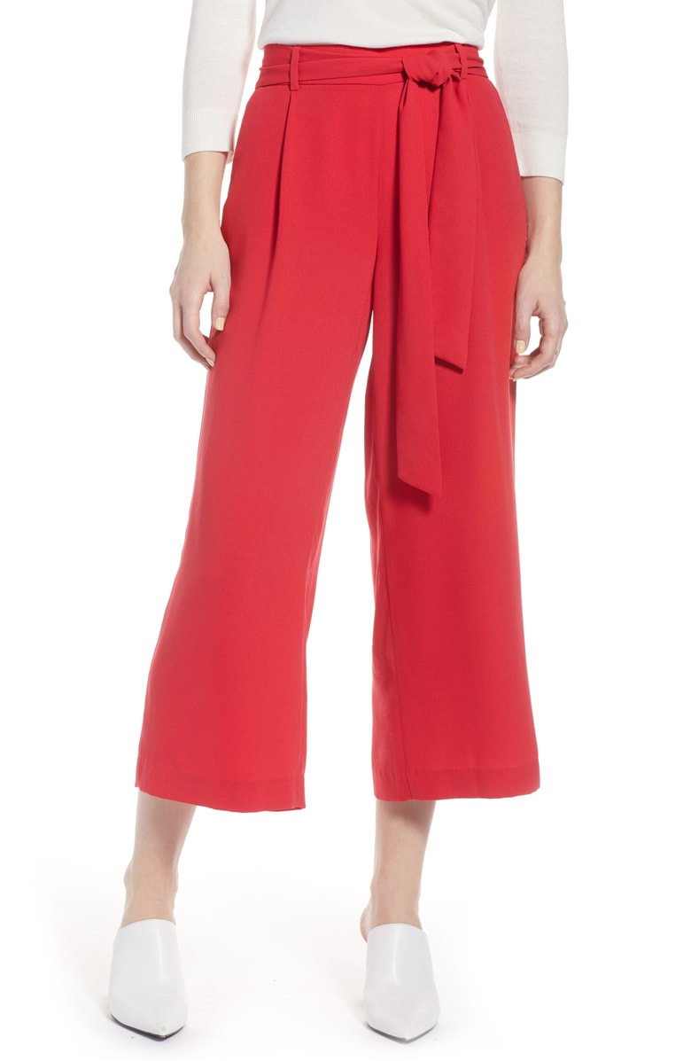 Halogen Wide Leg Crop Pants