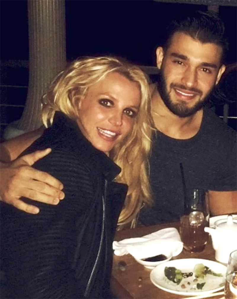 Britney Spears and Sam Asghari Instagram
