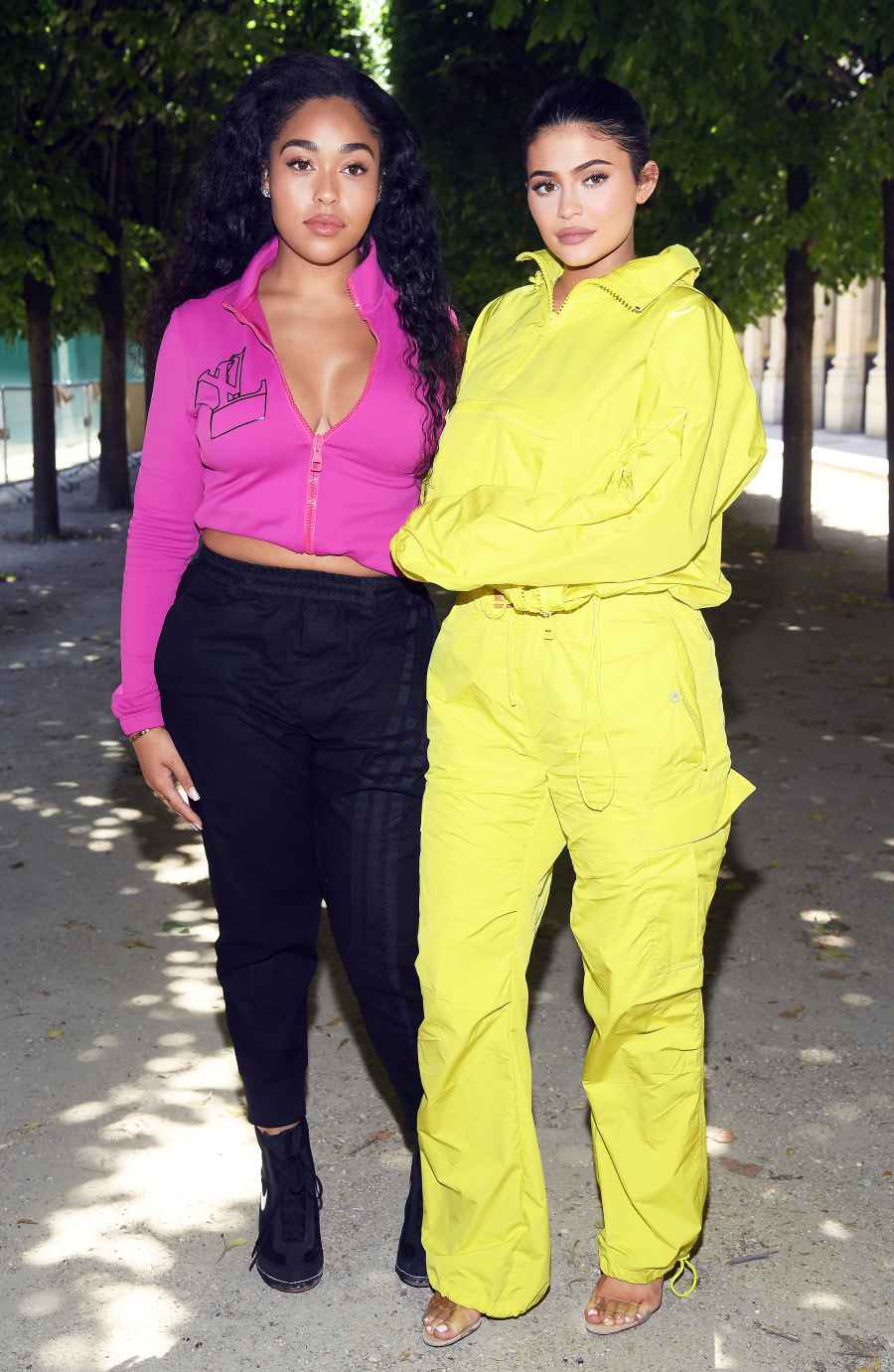 Jordyn Woods and Kylie Jenner