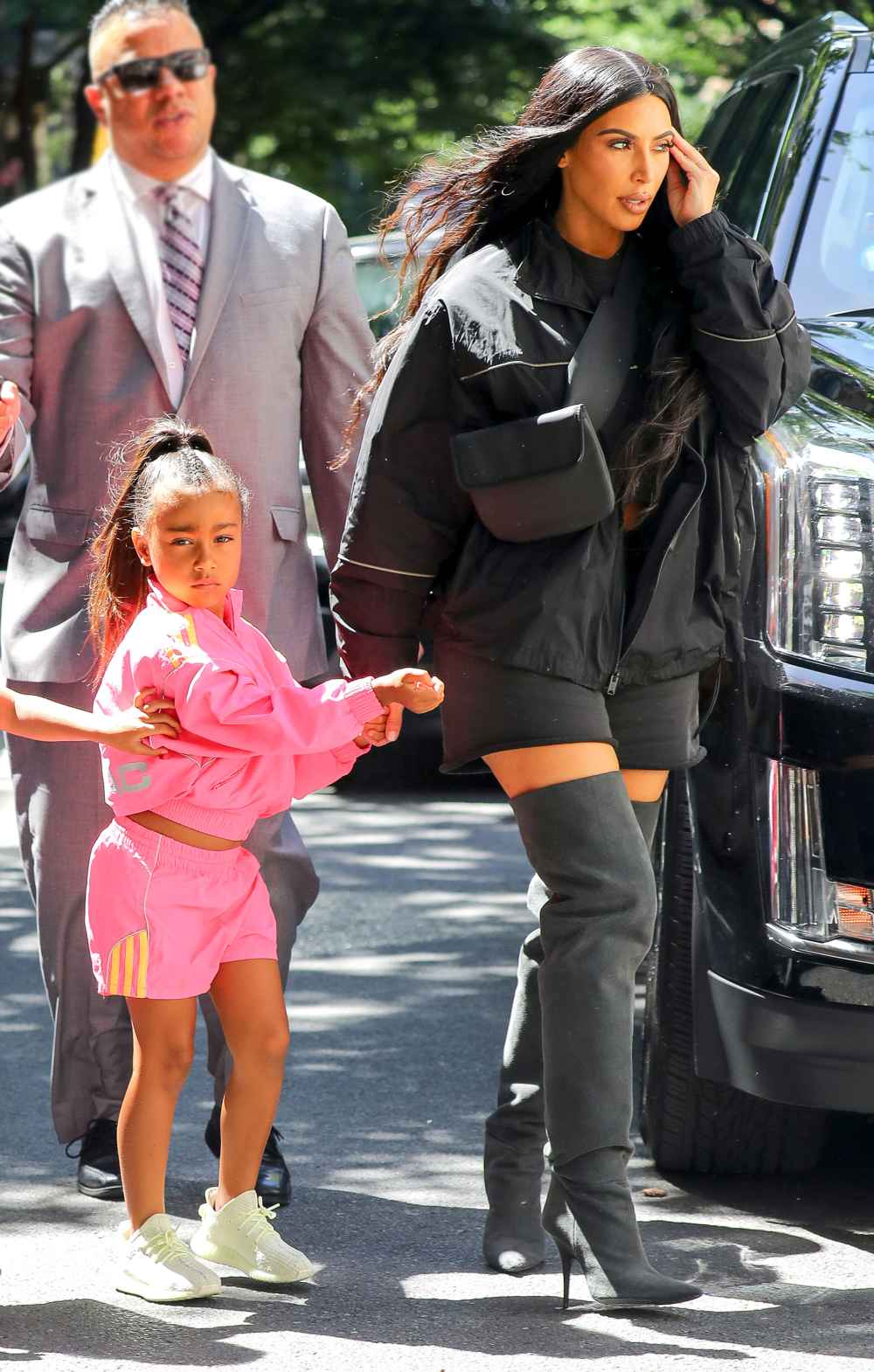 Kim Kardashian and North West