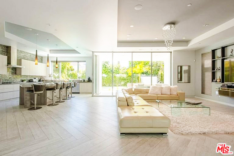 Kendall Jenner Ben Simmons West Hollywood Home Living Room Kitchen