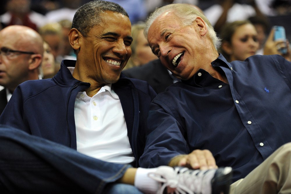 Barack Obama and Joe Biden