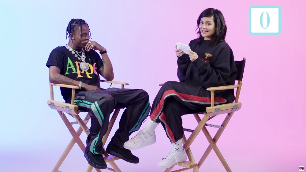 Travis Scott Kylie Jenner GQ Question