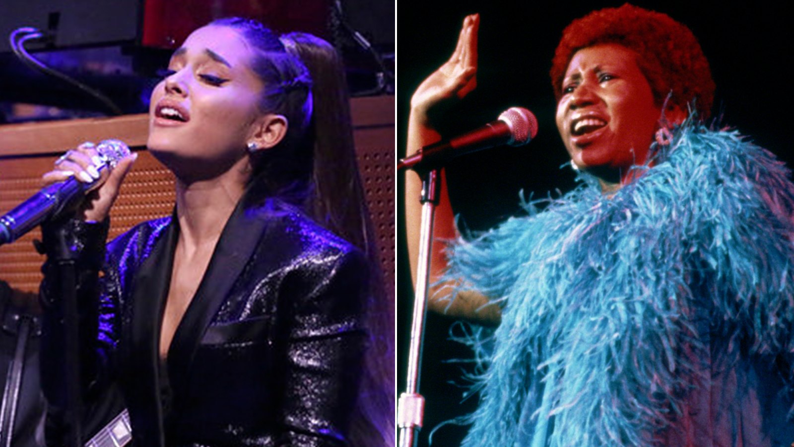 Ariana Grande Does Aretha Franklin Proud With 'Natural Woman' Tribute on 'The Tonight Show'